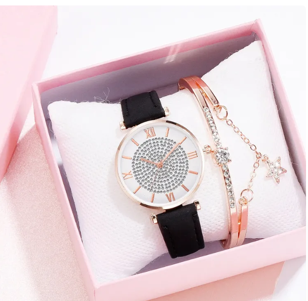 Parure Montre + Bracelet CLARA REF:104PACN2306