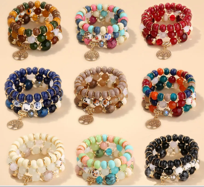 Bracelet triple EMMA REF:228BR2307 - Promo