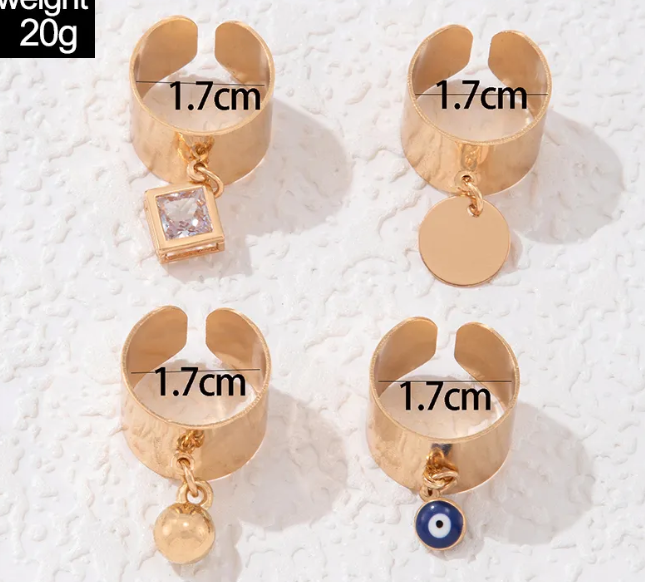 Bague ajustable GAELLE REF:243BA2307