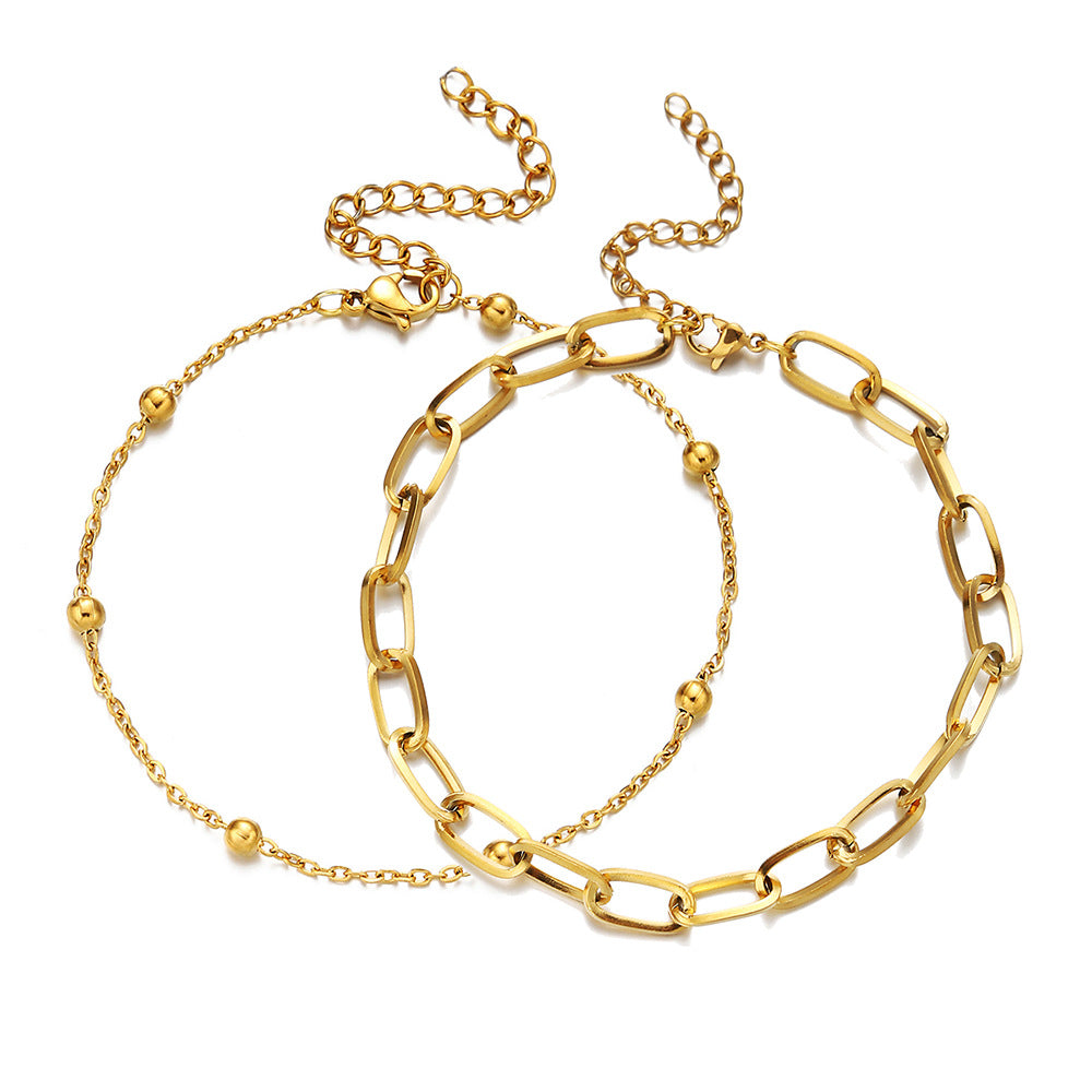 Bracelet JANE double chaine REF:264BRCN2309