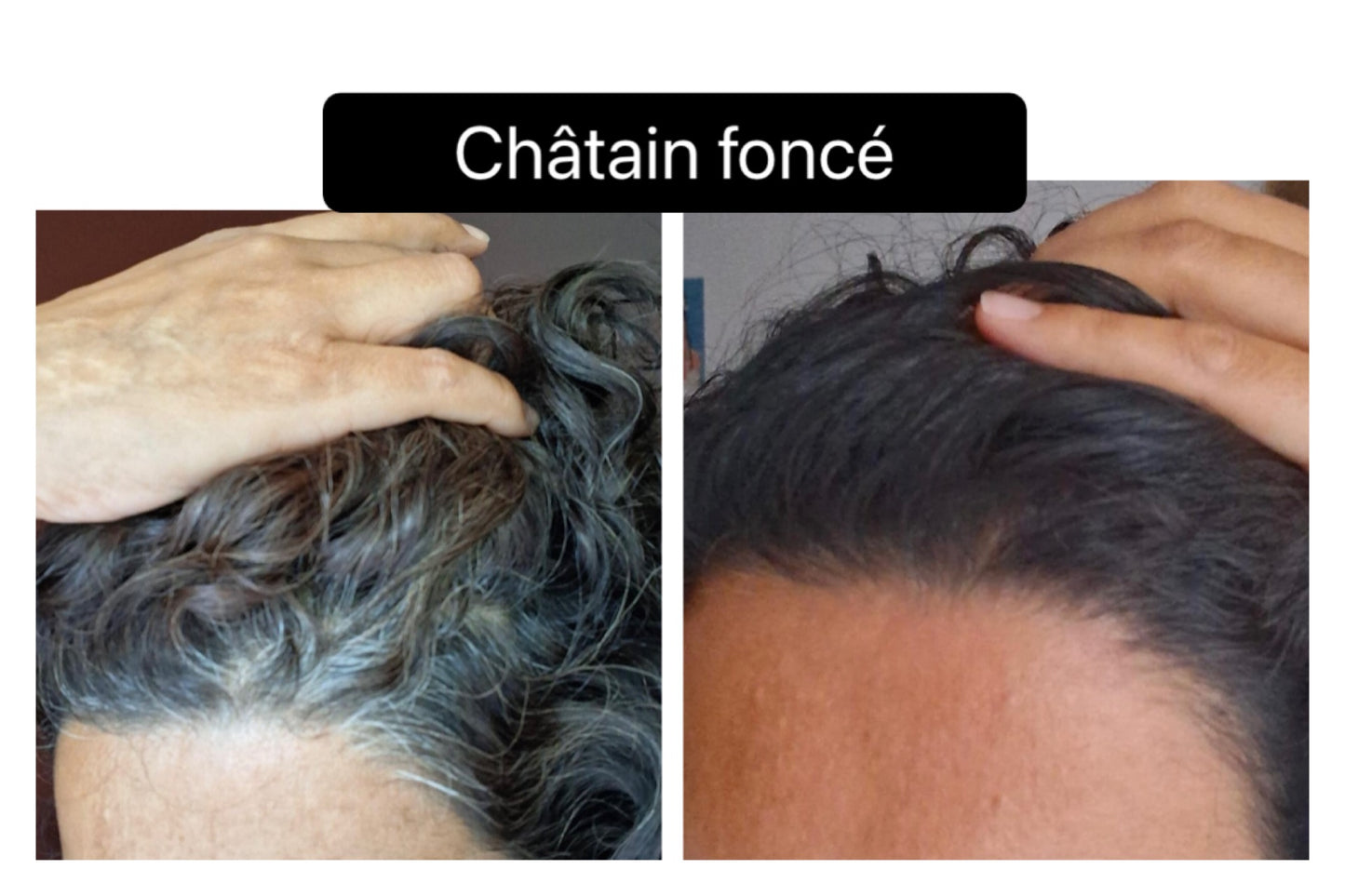 Coloration végétale CHATAIN FONCE - Produit cosmétique - Sachet de 100 gr