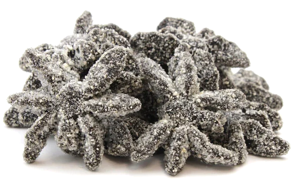 Réf DA 48 - Bonbon en forme d’Araignées gélifiés sans Gluten, Bonbon Halal - Sachet de 100 gr.