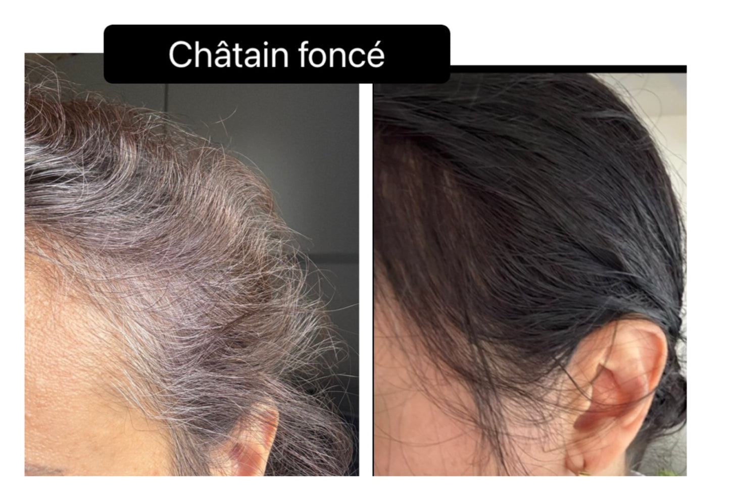 Coloration végétale CHATAIN FONCE - Produit cosmétique - Sachet de 100 gr