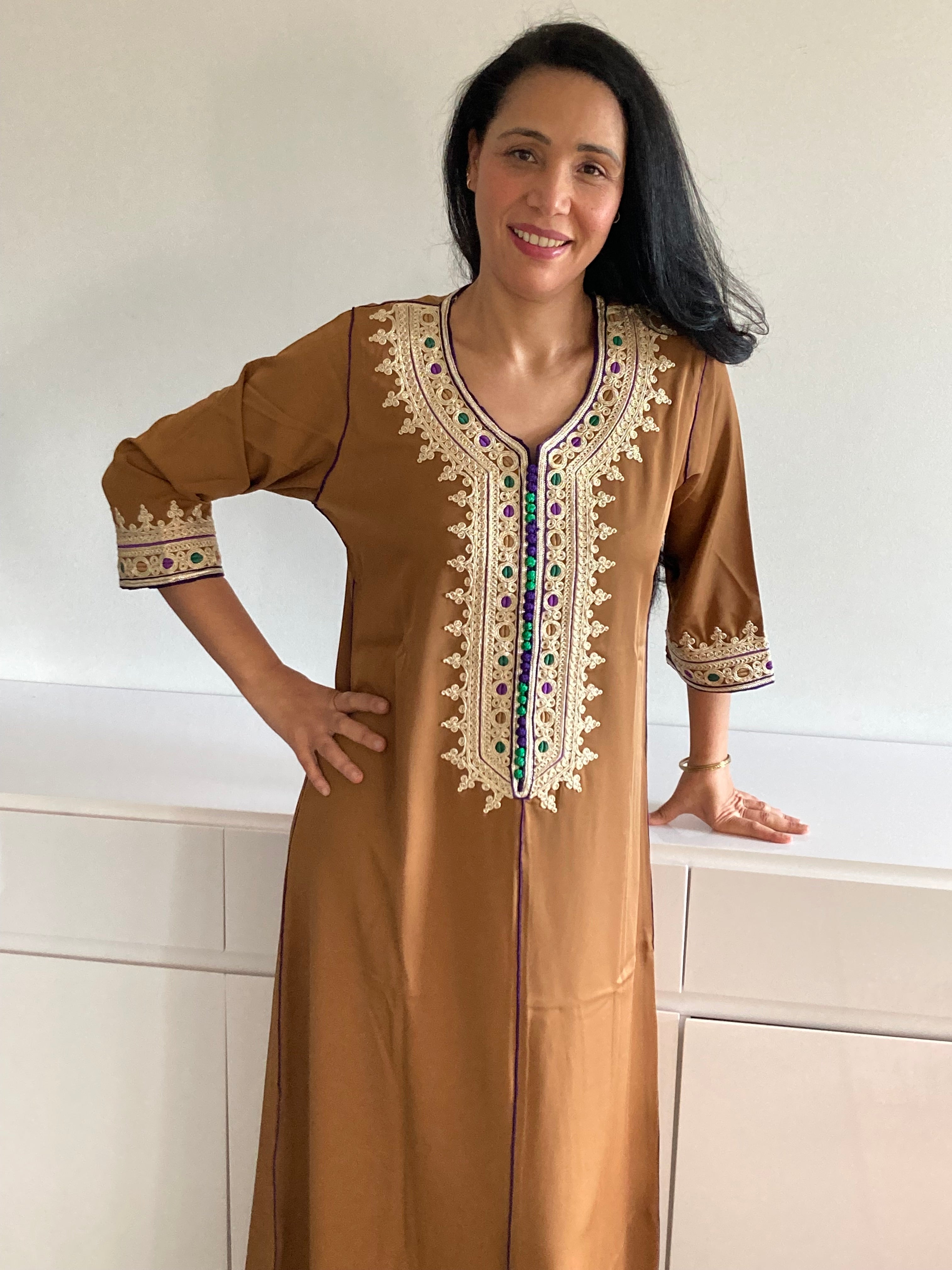 Caftan simple sans ceinture hotsell