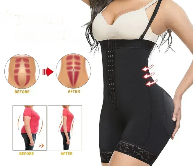 Body amincissant noir, ajustable, sous vêtements de forme et de maintien REF:90NOIRCN2402