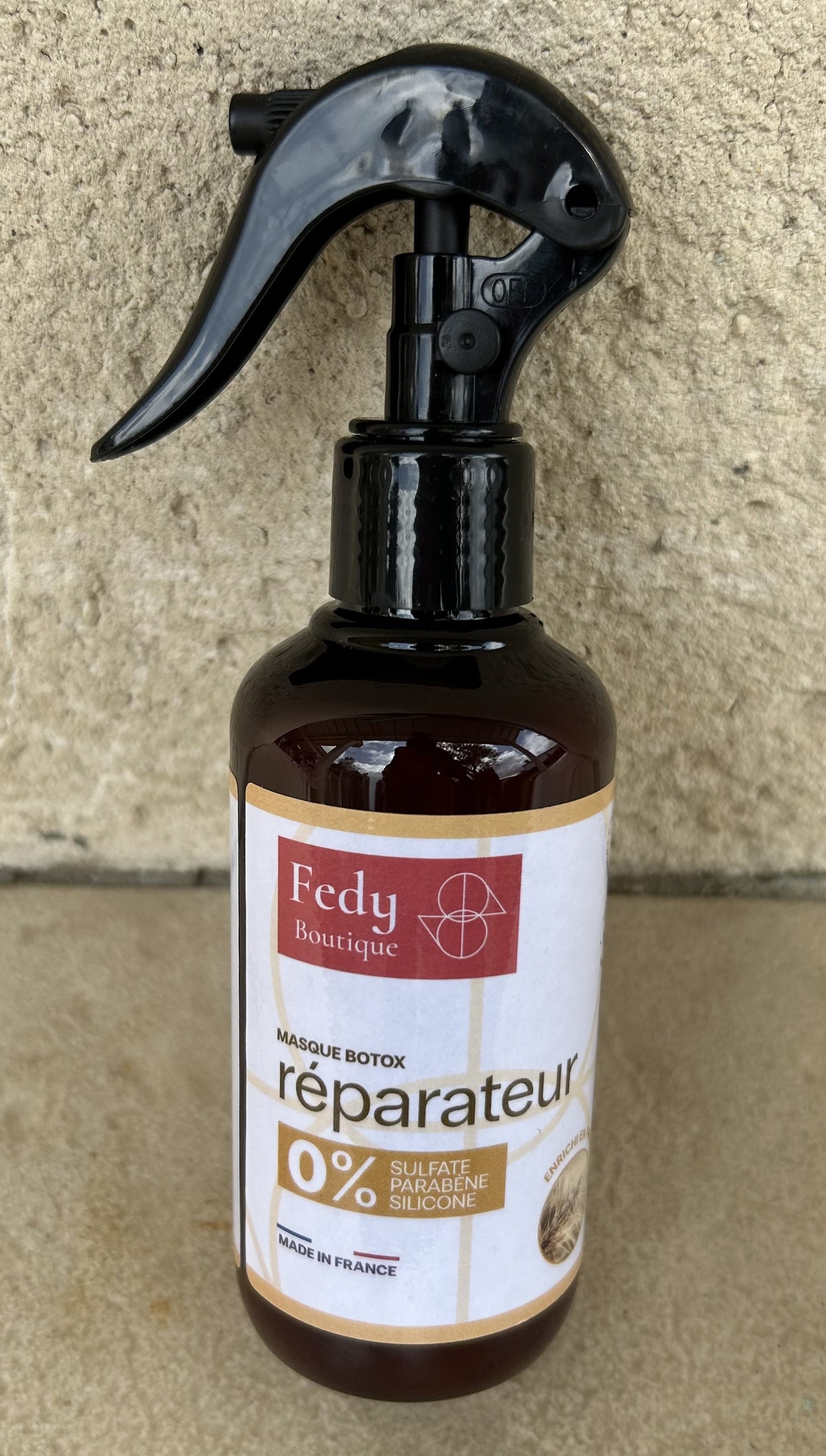 SPRAY Masque Botox Capillaire soin réparateur SANS RINCAGE - Produit cosmétique - 200 ML