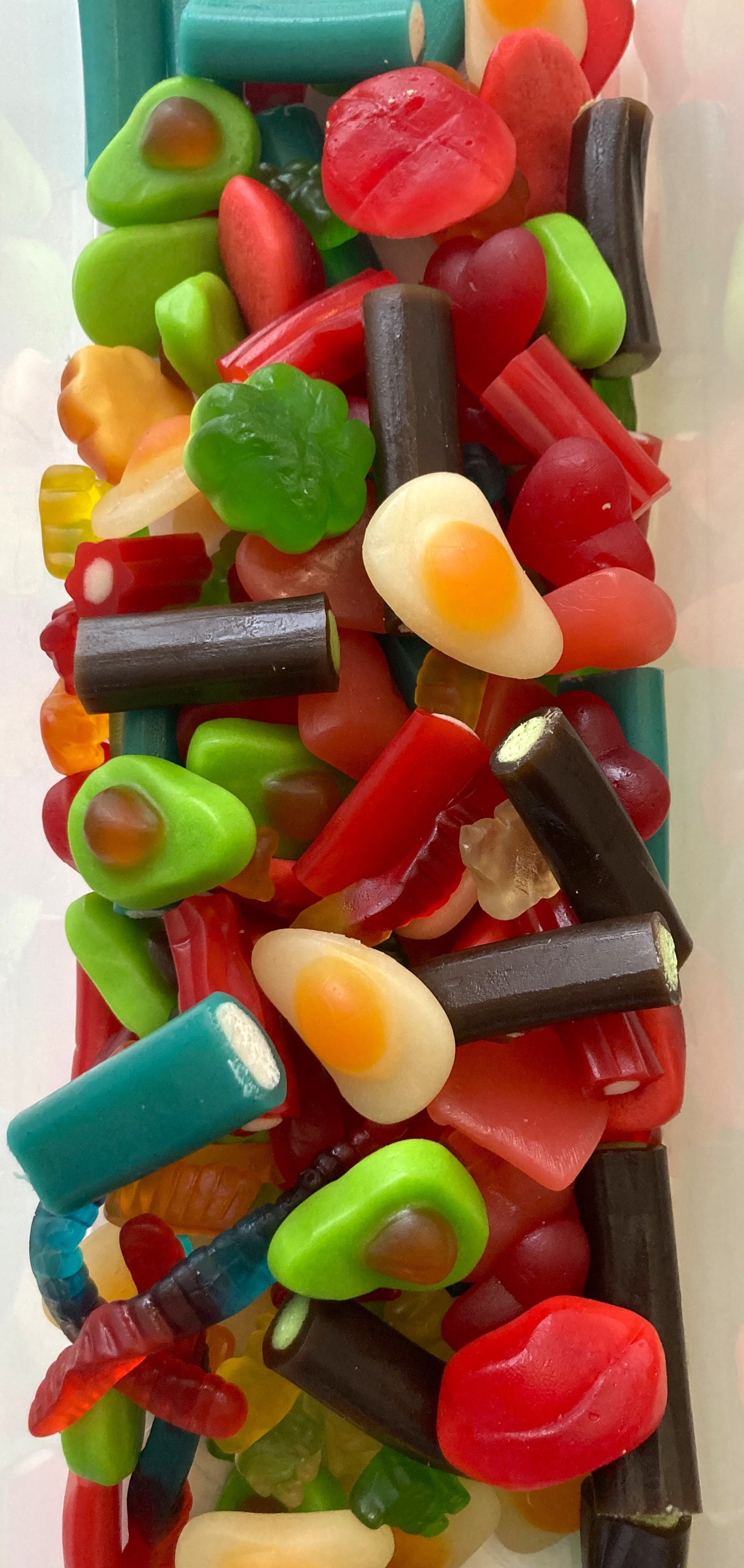 Réf B3 87 – Box 3 - Bonbon 10 formes et gout différents, Bonbon Halal sachet de 1 kg.