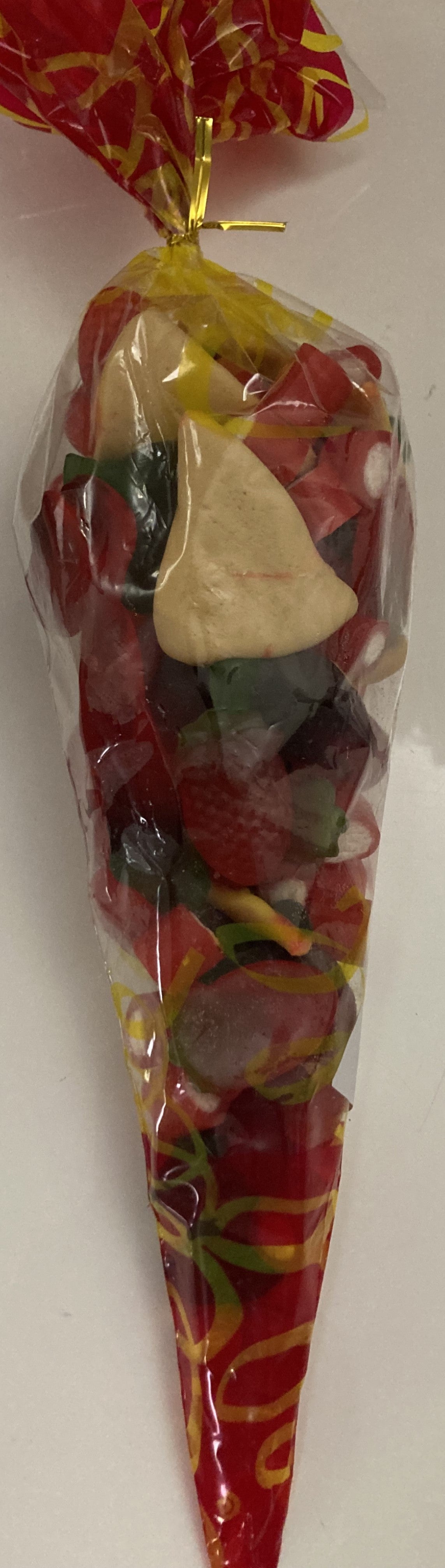 Réf B4 88 – Box 4 – Bonbons Coloris Rouge, piquants, formes et gout différents, Bonbon Halal sachet de 500 g