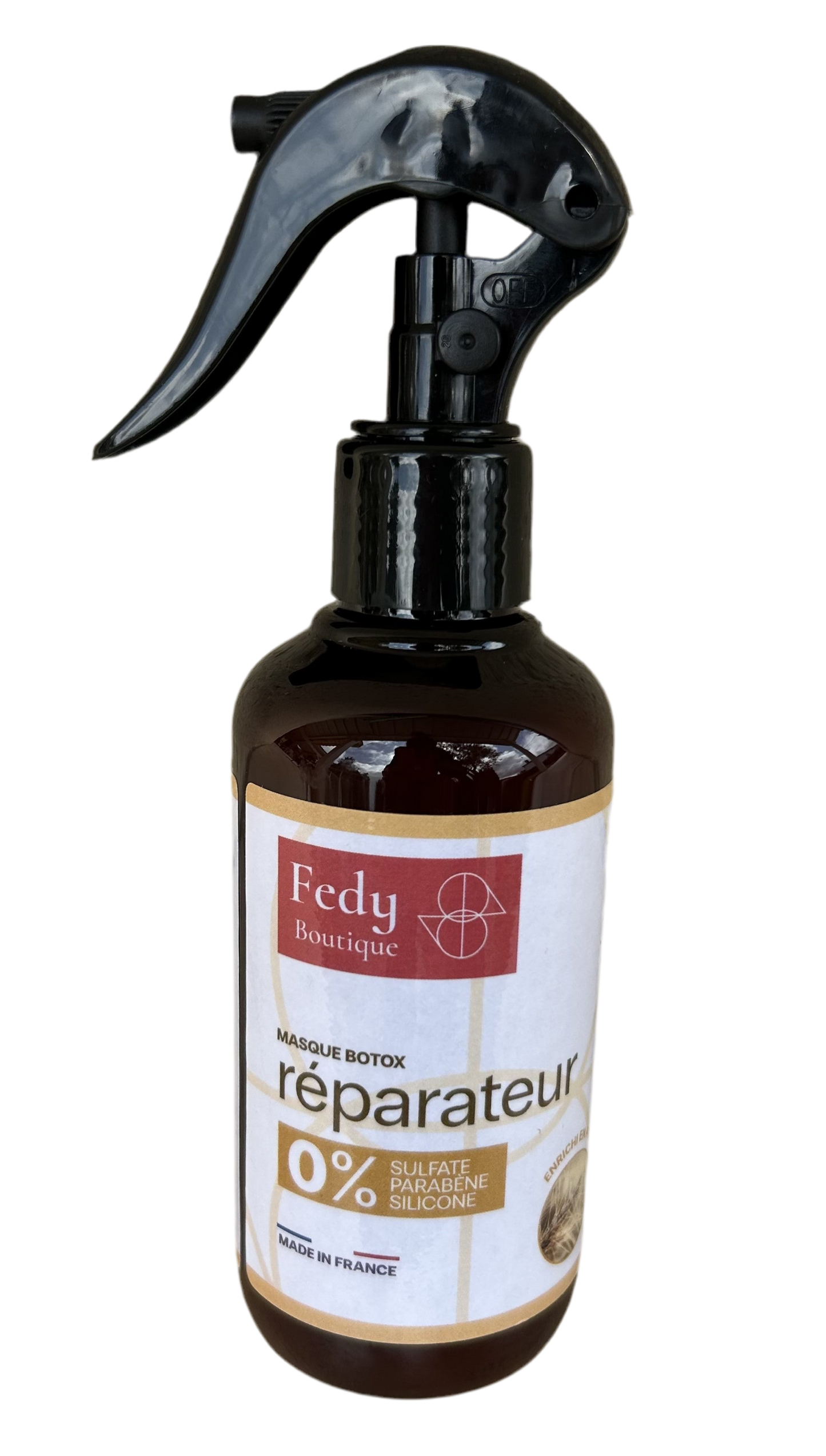 SPRAY Masque Botox Capillaire soin réparateur SANS RINCAGE - Produit cosmétique - 200 ML