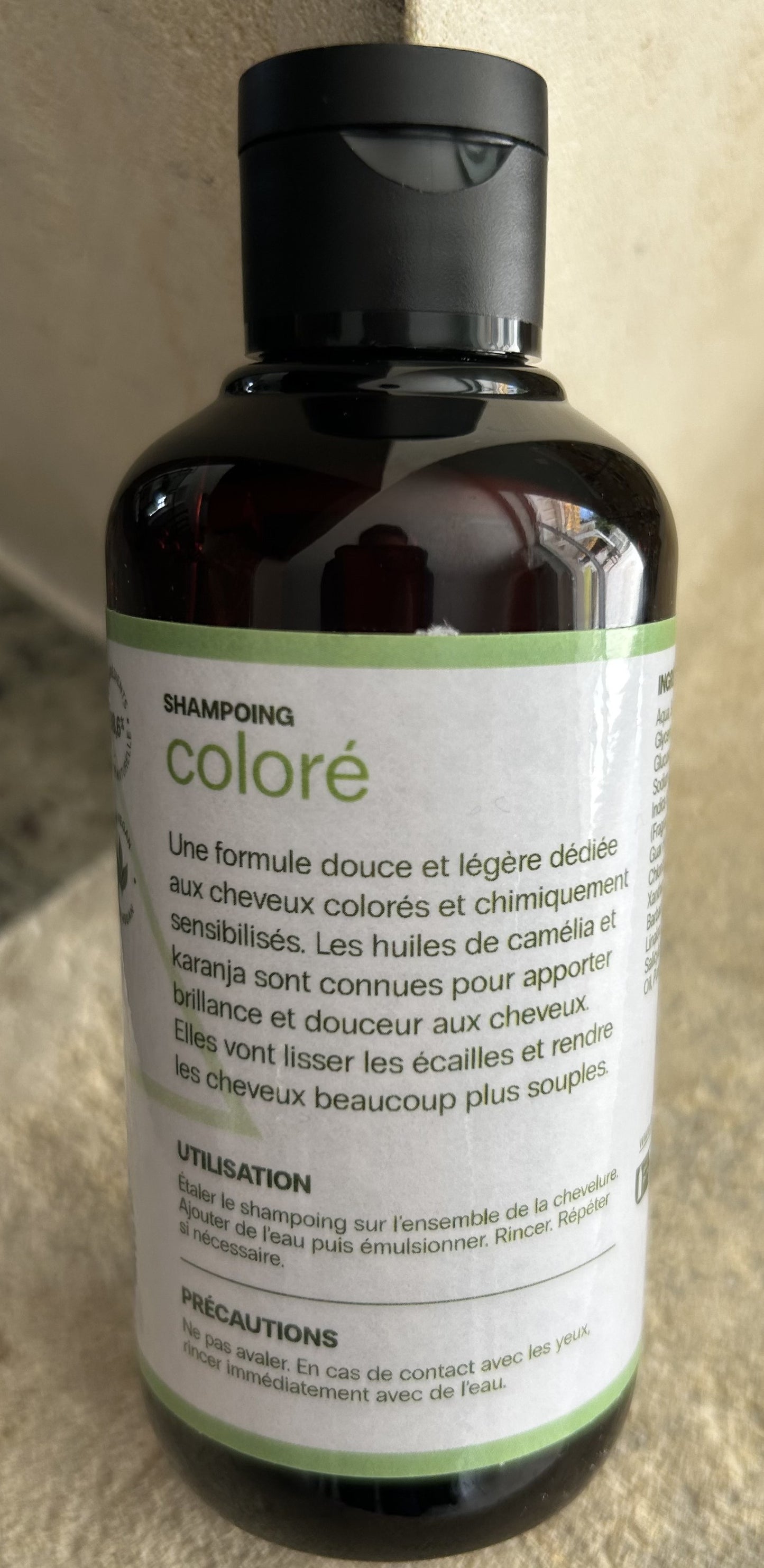 SHAMPOING Protecteur cheveux Colorés, Produit cosmétique, flacon 200 ml