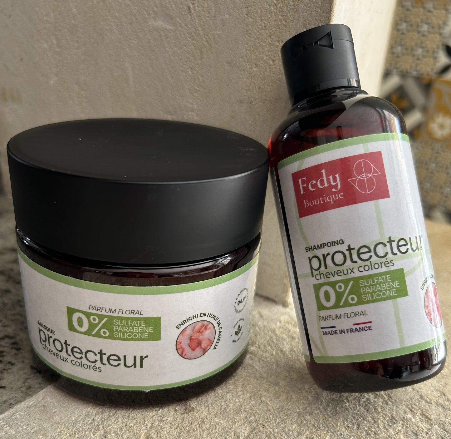 SHAMPOING Protecteur cheveux Colorés, Produit cosmétique, flacon 200 ml
