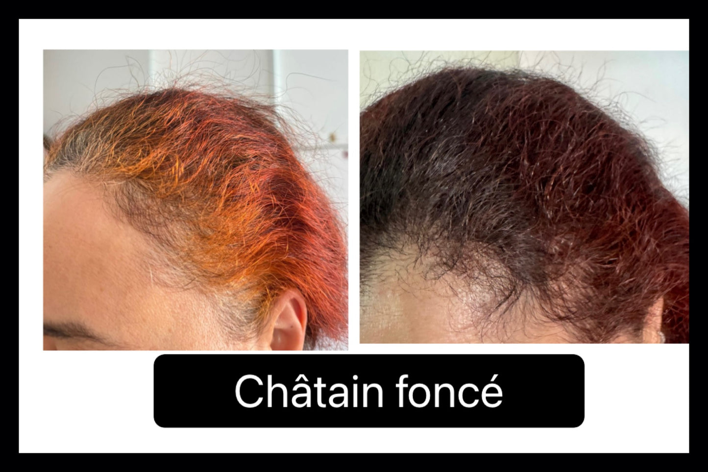 Coloration végétale CHATAIN FONCE - Produit cosmétique - Sachet de 100 gr