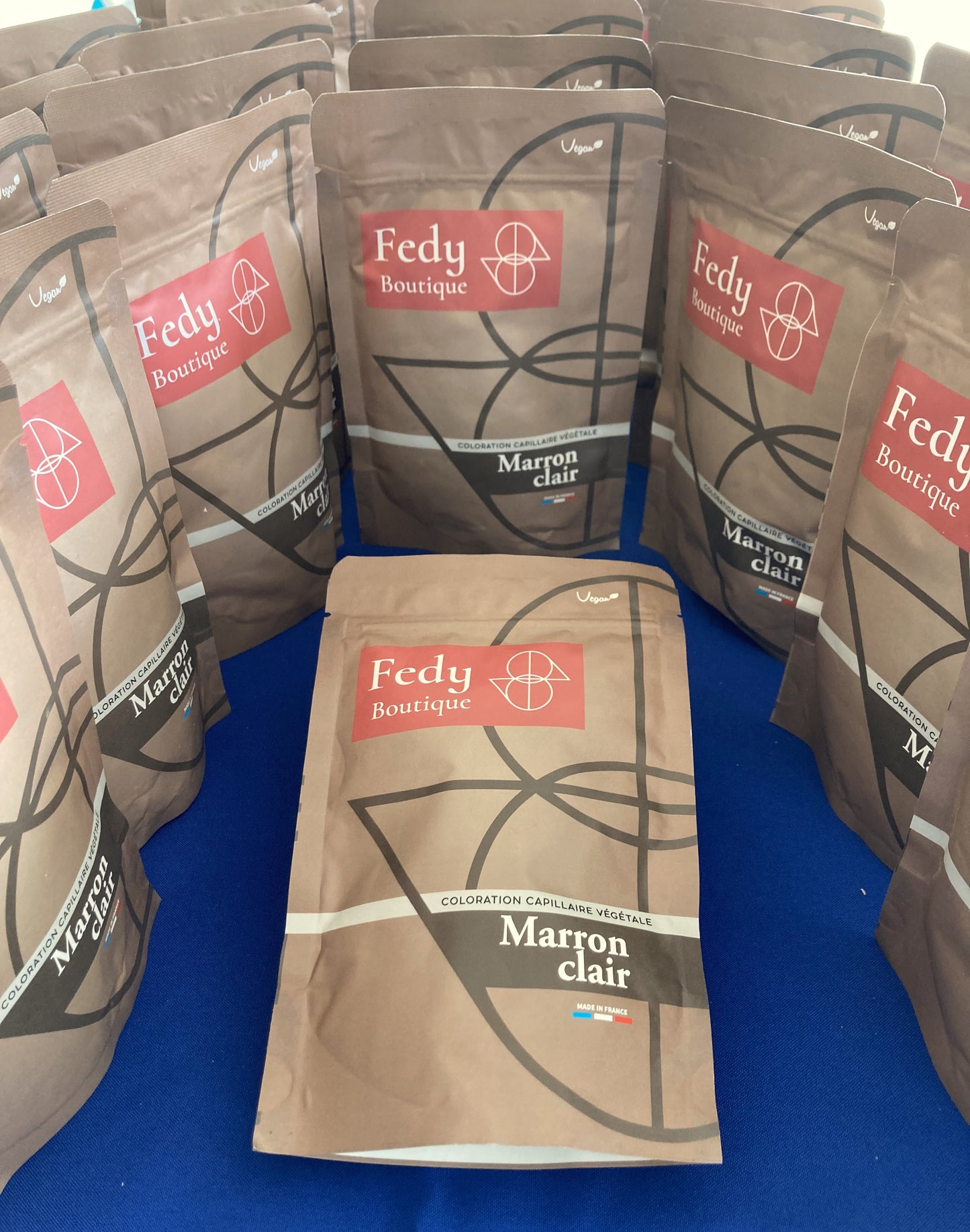 Coloration végétale MARRON CLAIR- Produit cosmétique - Sachet de 100 gr