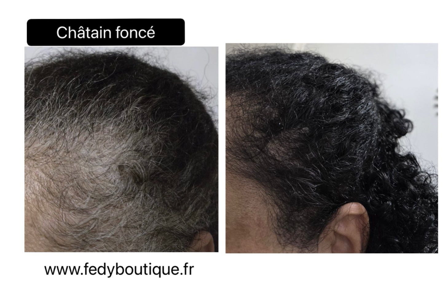 Coloration végétale CHATAIN FONCE - Produit cosmétique - Sachet de 100 gr