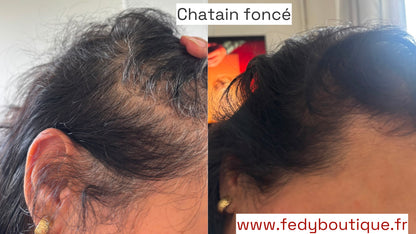 Coloration végétale CHATAIN FONCE - Produit cosmétique - Sachet de 100 gr