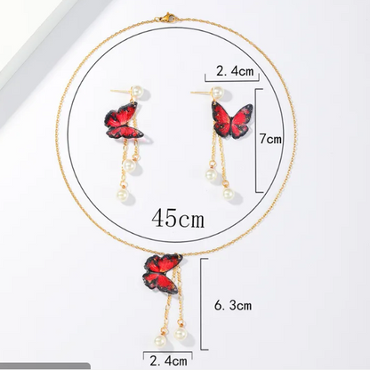 Parure Collier + Boucles d'oreilles VANIA REF:202PACN2307 - Promo