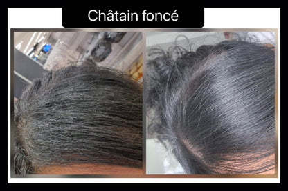 Coloration végétale CHATAIN FONCE - Produit cosmétique - Sachet de 100 gr