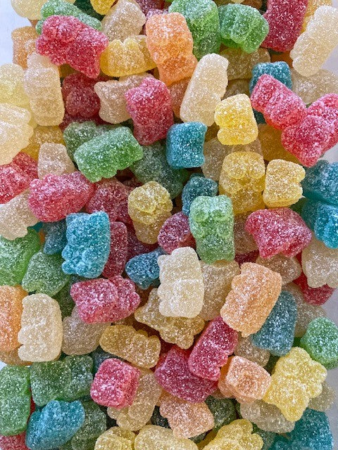 Réf DA 46 - Bonbon en forme de petit Oursons gélifié, sans Gluten acidulé, Bonbon Halal - Sachet de 100 gr.