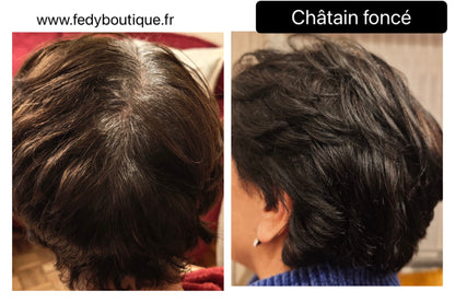 Coloration végétale CHATAIN FONCE - Produit cosmétique - Sachet de 100 gr