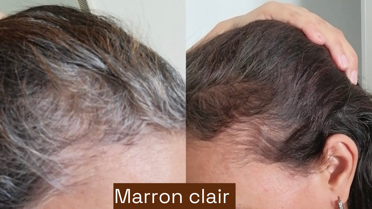Coloration végétale MARRON CLAIR- Produit cosmétique - Sachet de 100 gr