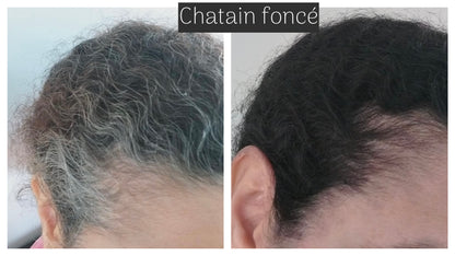 Coloration végétale CHATAIN FONCE - Produit cosmétique - Sachet de 100 gr