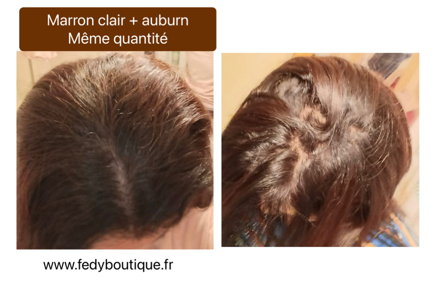 Coloration végétale AUBURN - Produit cosmétique - Sachet de 100 gr