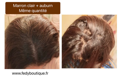 Coloration végétale AUBURN - Produit cosmétique - Sachet de 100 gr
