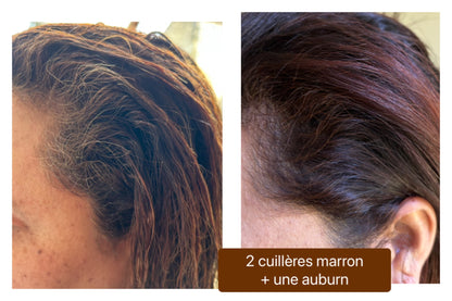 Coloration végétale AUBURN - Produit cosmétique - Sachet de 100 gr