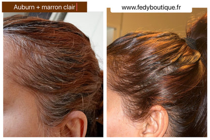 Coloration végétale AUBURN - Produit cosmétique - Sachet de 100 gr