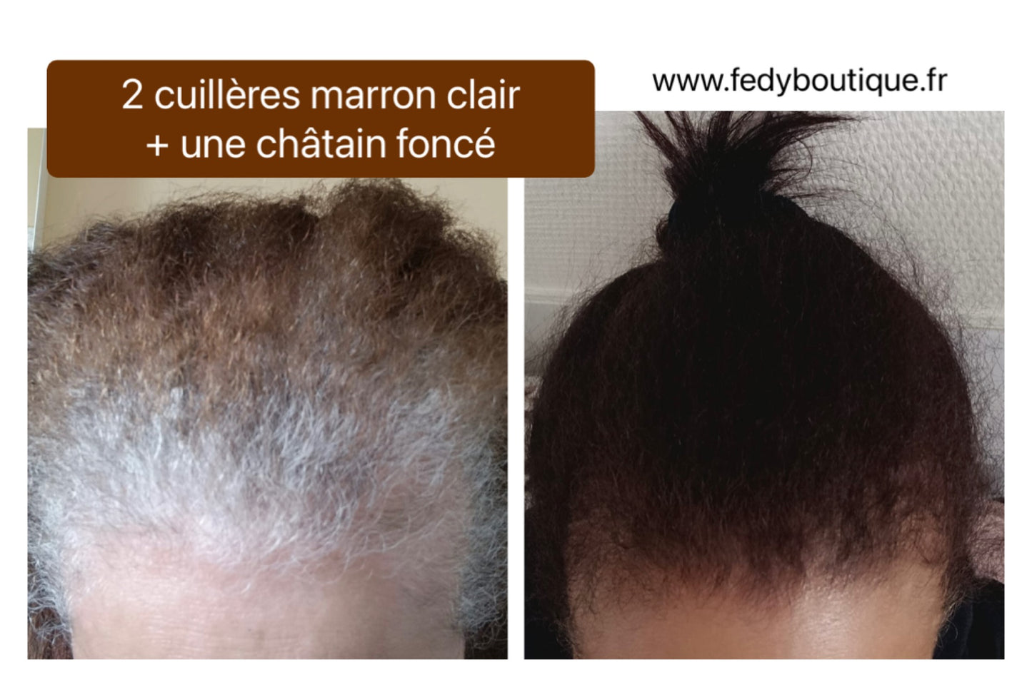 Coloration végétale MARRON CLAIR- Produit cosmétique - Sachet de 100 gr