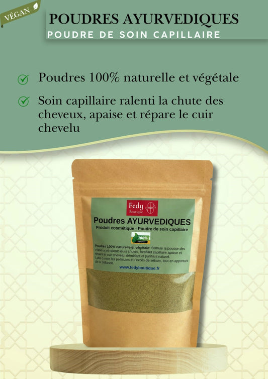 Poudres Ayurvédiques - Produit cosmétique - Sachet de 100 gr