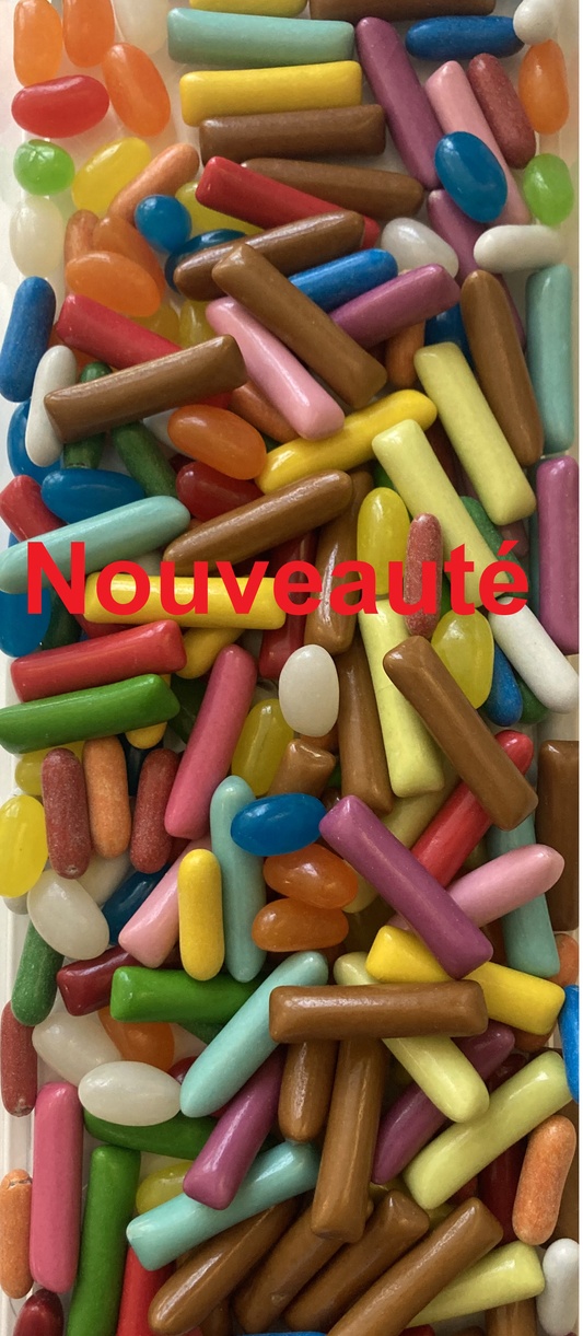 Réf B7 91 – Box 7 - Bonbon Hitschies et Colorines, Bonbon Halal sachet de 500 gr