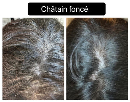 Coloration végétale CHATAIN FONCE - Produit cosmétique - Sachet de 100 gr