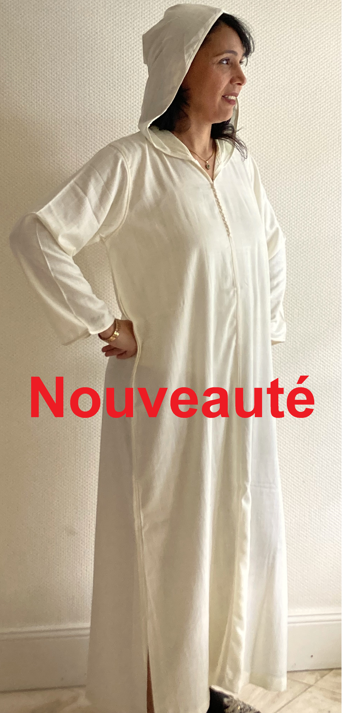 ARRIVAGE DJELLABA B - Vêtement traditionnel féminin - Pour OMRA ou HAJJ