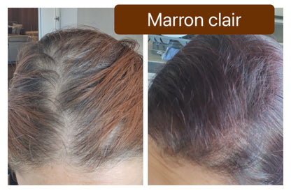 Coloration végétale MARRON CLAIR- Produit cosmétique - Sachet de 100 gr La