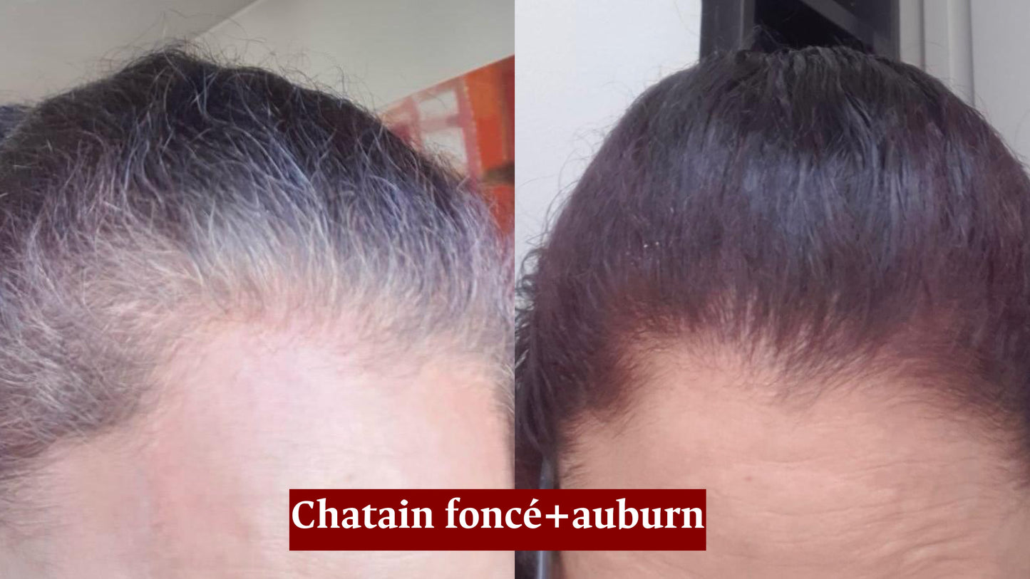 Coloration végétale AUBURN - Produit cosmétique - Sachet de 100 gr