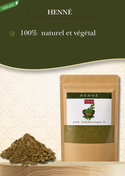 HENNE – Produit cosmétique – Sachet de 100 gr