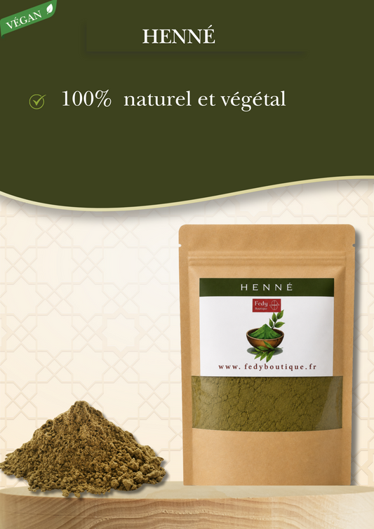 HENNE – Produit cosmétique – Sachet de 100 gr