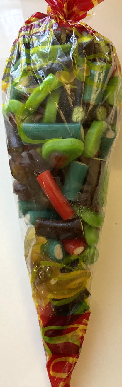 Réf B2 86 – Box 2 - Bonbon en forme de Mini câble + Avocats et Araignées, Bonbon Halal sachet de 1 kg.