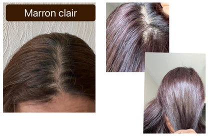 Coloration végétale MARRON CLAIR- Produit cosmétique - Sachet de 100 gr La