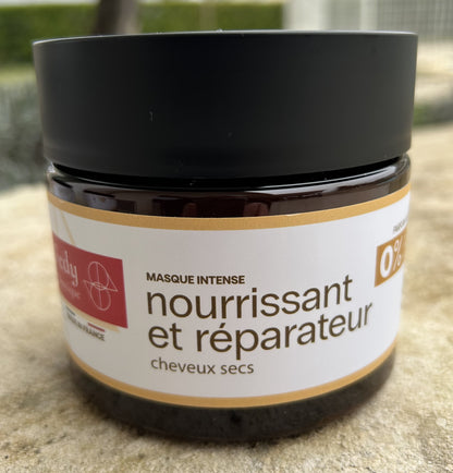MASQUE INTENSE, Nourrissant et Réparateur Cheveux secs, PHYTOKERATINE, Produit cosmétique, pot de 200 ml