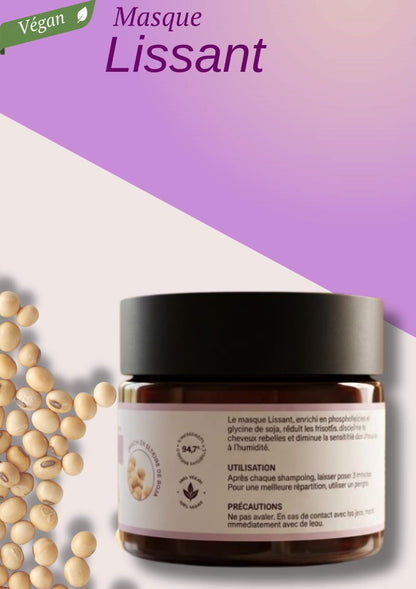 MASQUE Lissant, Produit cosmétique, pot de 200 ml