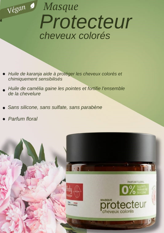 MASQUE Protecteur cheveux Colorés, Produit cosmétique, pot de 200 ml