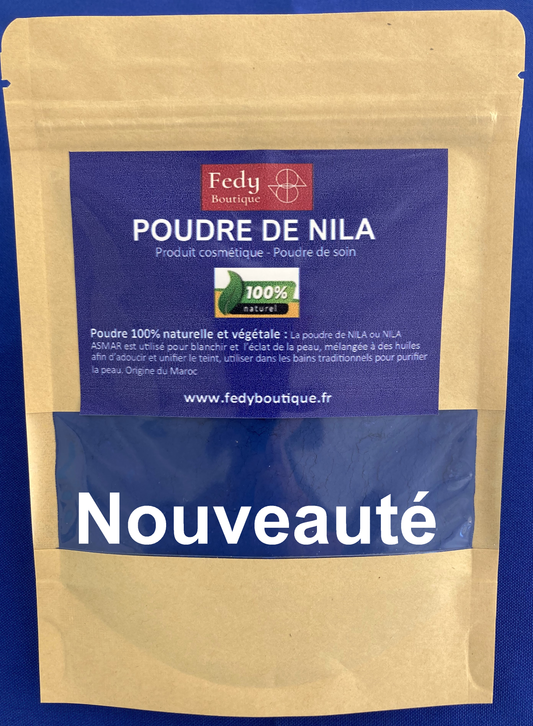 Poudre de NILA - Produit cosmétique - Sachet ZIP de 100 gr