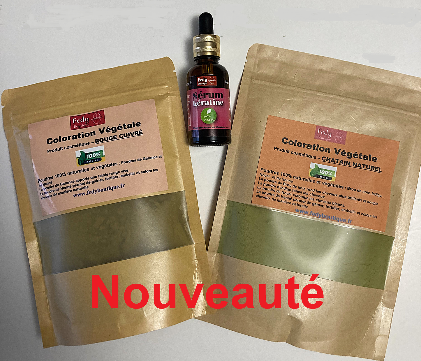 PACK 1 - Produit cosmétique - 3 PRODUITS