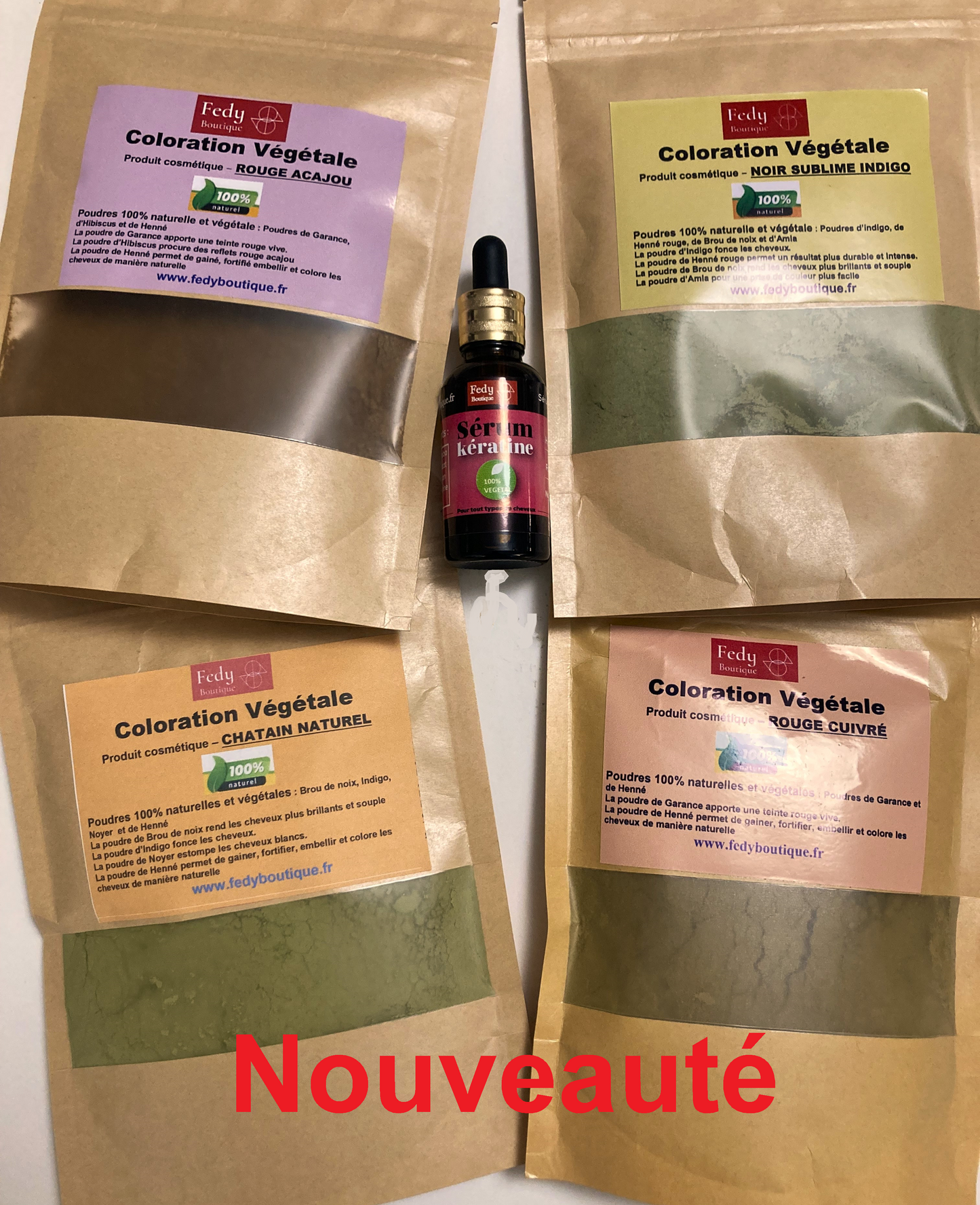 PACK 3 - Produit Cosmétique - 5 PRODUITS