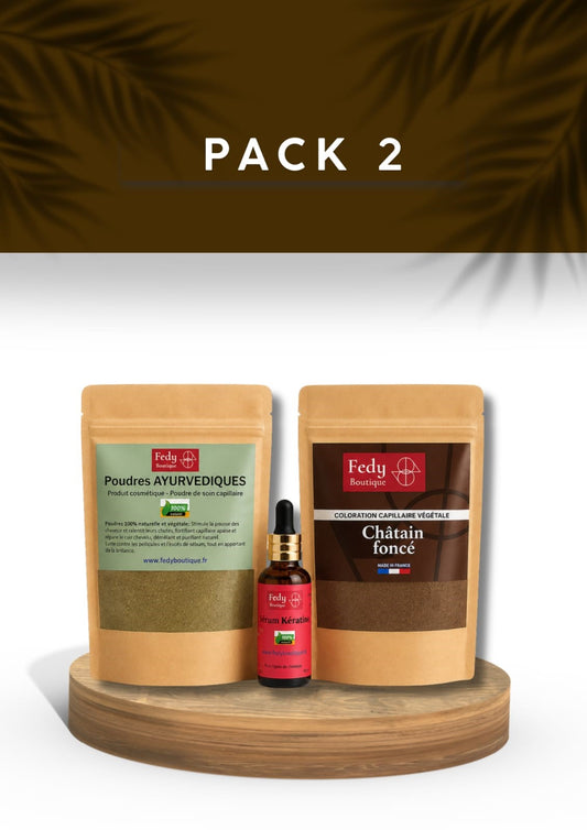 PACK 2 - Produit Cosmétique - 3 PRODUITS