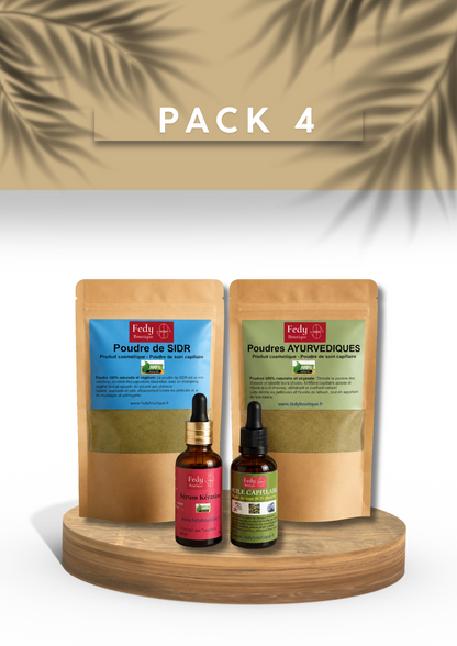 PACK 4 - Produit Cosmétique - 4 PRODUITS