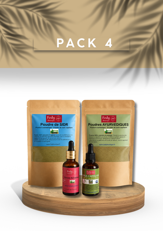 PACK 4 - Produit Cosmétique - 4 PRODUITS