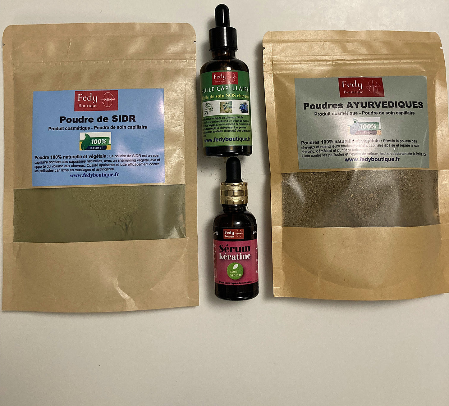 PACK 4 - Produit Cosmétique - 4 PRODUITS